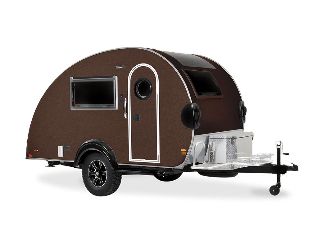 ORACAL 970RA Metallic Orient Brown DIY Tear Drop Trailer Wraps