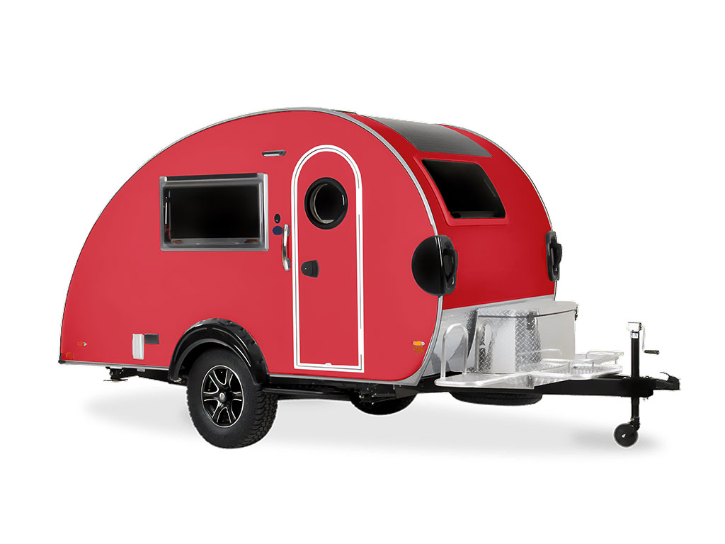 ORACAL 970RA Gloss Rose-Hip DIY Tear Drop Trailer Wraps