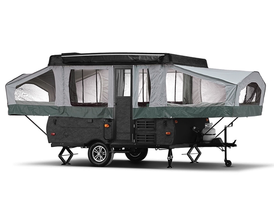 ORACAL 975 Premium Textured Cast Film Cocoon Black Pop-Up Camper