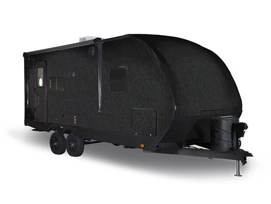 ORACAL 975 Dune Black 5th Wheel Travel Trailer Wraps