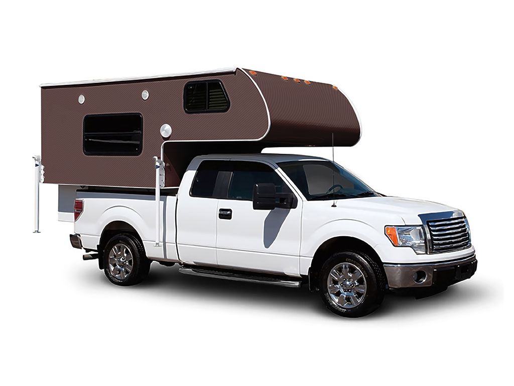 ORACAL 975 Carbon Fiber Brown Truck Camper Wraps