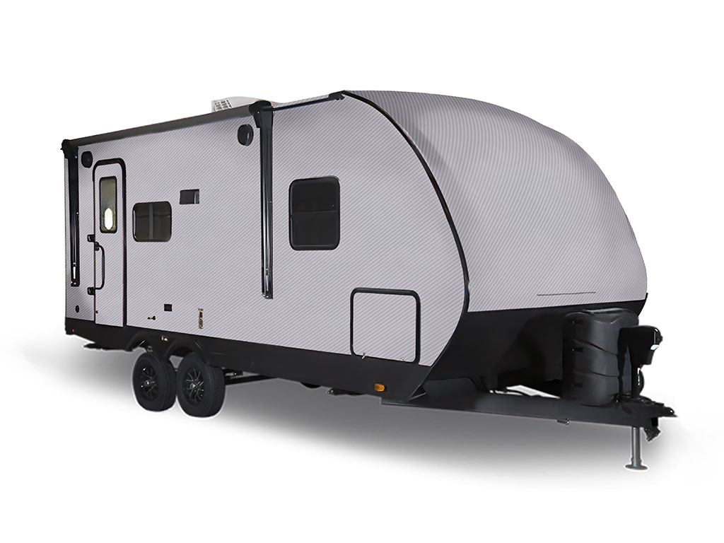 ORACAL 975 Carbon Fiber Silver Gray Travel Trailer Wraps