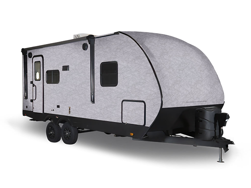 ORACAL 975 Premium Textured Cast Film Cocoon Silver Gray Travel Trailer Wraps