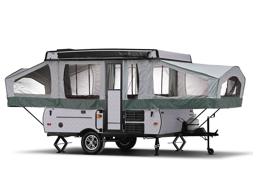 ORACAL 975 Honeycomb Silver Gray DIY Truck Camper Wraps