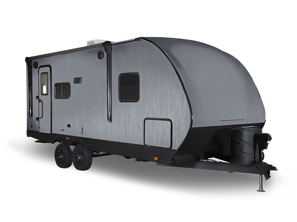 ORACAL 975 Brushed Aluminum Graphite Travel Trailer Wraps