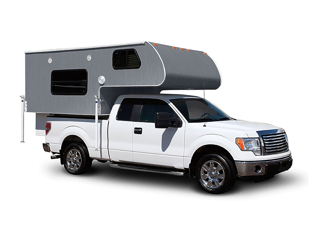 ORACAL 975 Brushed Aluminum Graphite Truck Camper Wraps