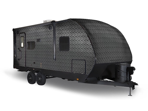 Rwraps™ 3D Carbon Fiber Black (Digital) Travel Trailer Wraps