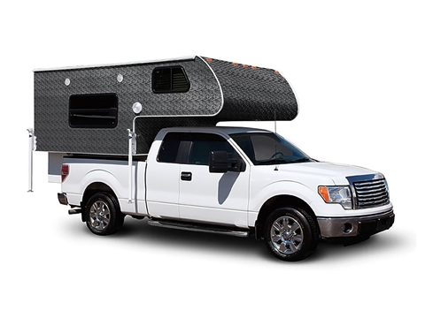 Rwraps™ 3D Carbon Fiber Black (Digital) Truck Camper Wraps