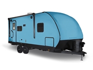 Rwraps 3D Carbon Fiber Blue (Sky) Travel Trailer Wraps