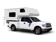 Rwraps 3D Carbon Fiber White Truck Camper Wraps