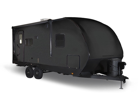 Rwraps™ 4D Carbon Fiber Black Travel Trailer Wraps