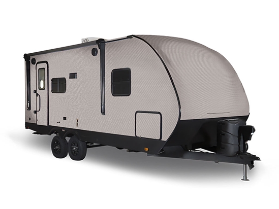 Rwraps 5D Carbon Fiber Epoxy Silver 5th Wheel Travel Trailer Wraps