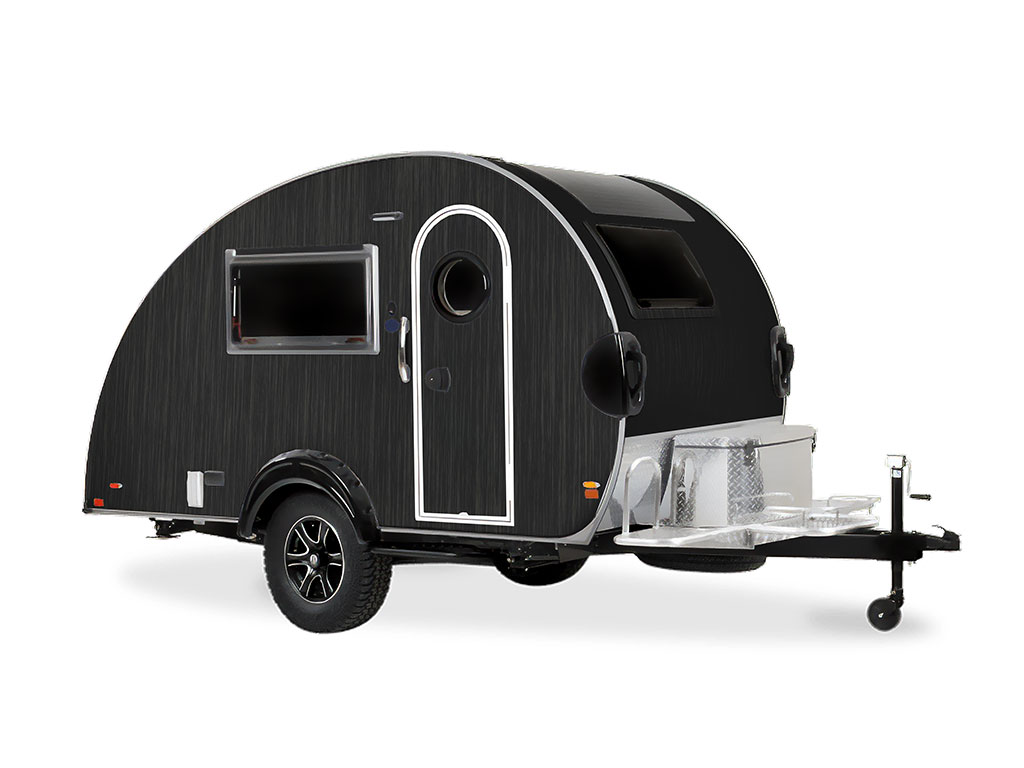 Rwraps Brushed Aluminum Black Do-It-Yourself Truck Camper Wraps