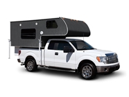 Rwraps Brushed Aluminum Gunmetal Truck Camper Wraps