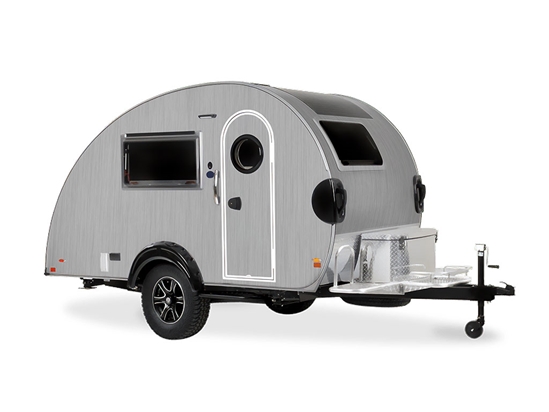 Rwraps Brushed Aluminum Silver Do-It-Yourself Truck Camper Wraps