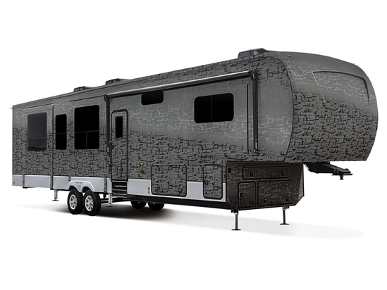 Rwraps Camouflage 3D Night Shade Do-It-Yourself 5th Wheel Travel Trailer Wraps