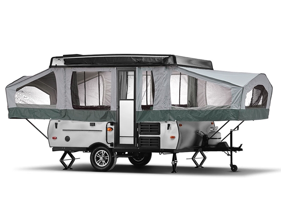 Rwraps Chrome Silver Pop-Up Camper