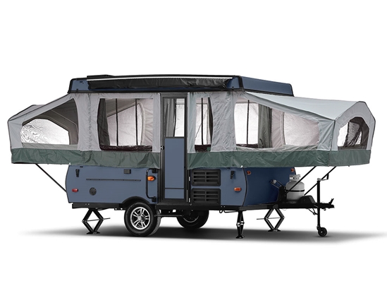 Rwraps Gloss Gray (Cement) Pop-Up Camper