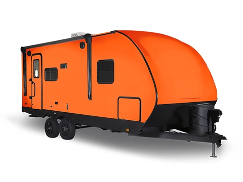 Rwraps™ Gloss Orange (Fire) Travel Trailer Wraps