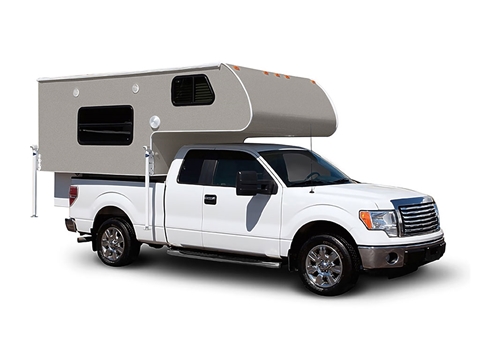 Rwraps™ Gloss Metallic Gray Truck Camper Wraps