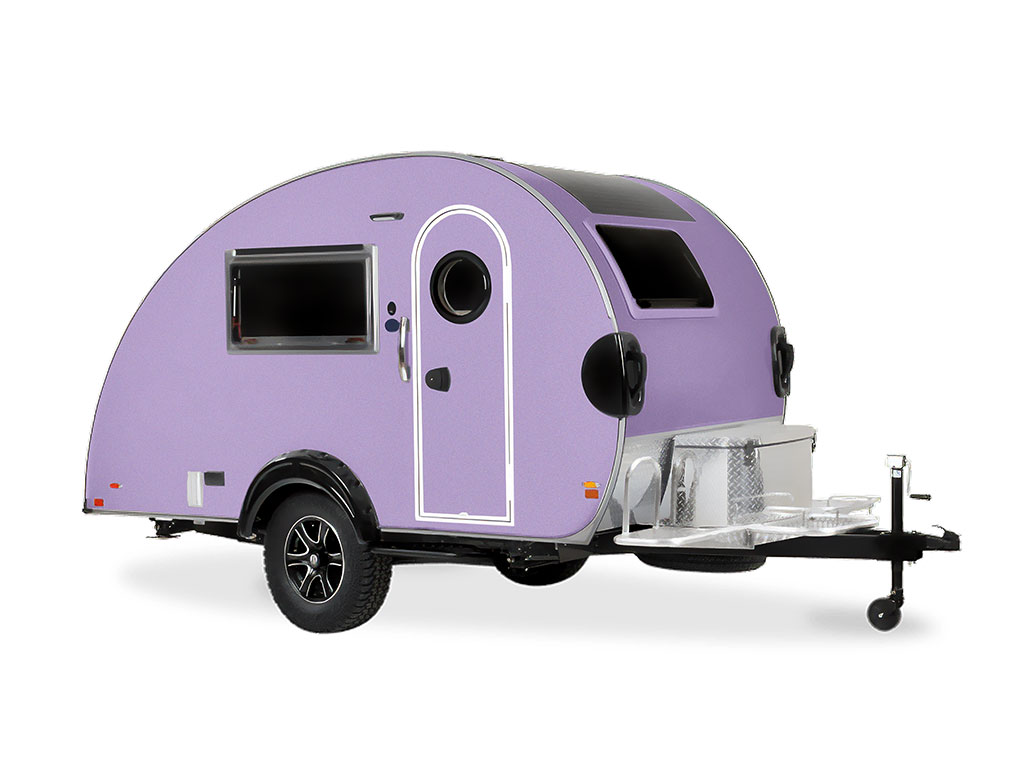 Rwraps Gloss Metallic Light Purple DIY Tear Drop Trailer Wraps