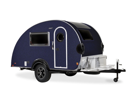 Rwraps Gloss Metallic Midnight Blue Do-It-Yourself Truck Camper Wraps