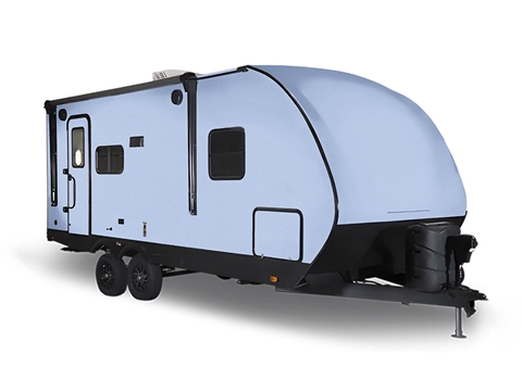 Rwraps™ Gloss Metallic Mist Blue Travel Trailer Wraps