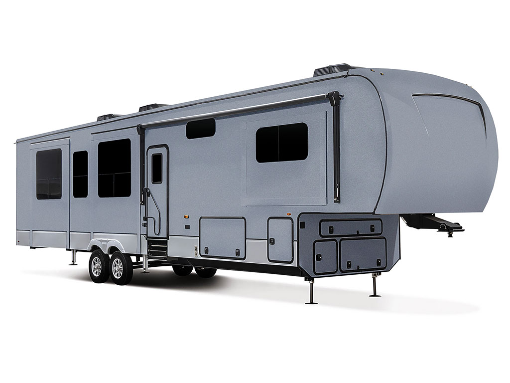 Rwraps Gloss Metallic Titanium Gray Do-It-Yourself 5th Wheel Travel Trailer Wraps