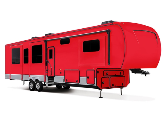 Rwraps Gloss Red (Racing) Do-It-Yourself 5th Wheel Travel Trailer Wraps