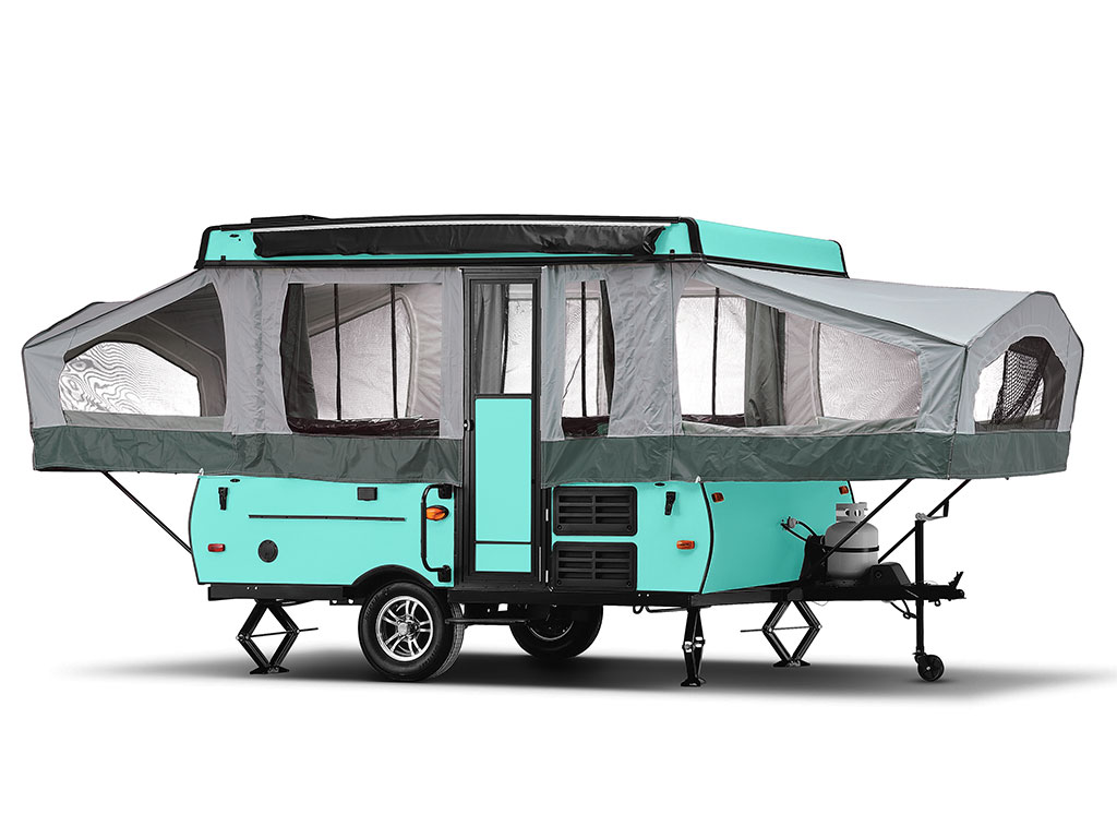 Rwraps Gloss Turquoise DIY Truck Camper Wraps