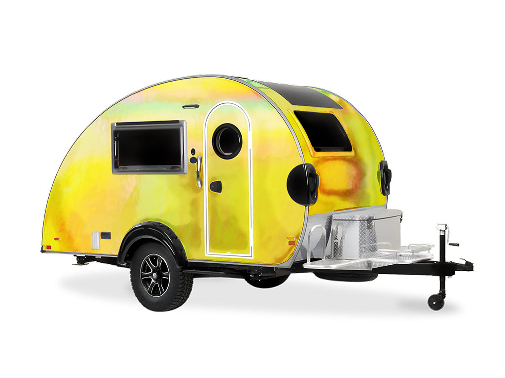 Rwraps Holographic Chrome Gold Neochrome Do-It-Yourself Truck Camper Wraps