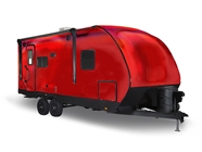 Rwraps Holographic Chrome Red Neochrome Travel Trailer Wraps