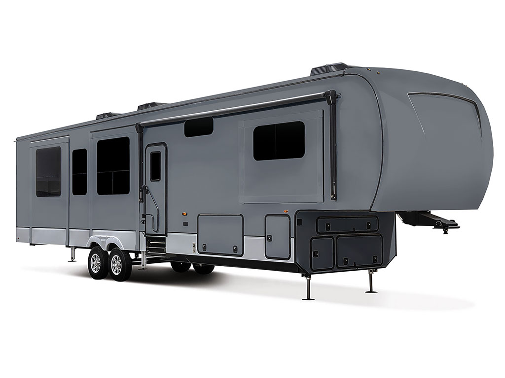 Rwraps Hyper Gloss Gray Do-It-Yourself 5th Wheel Travel Trailer Wraps