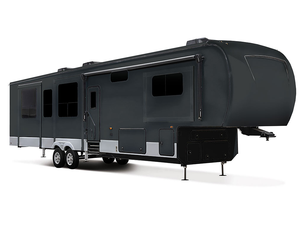 Rwraps Leather Black Do-It-Yourself 5th Wheel Travel Trailer Wraps