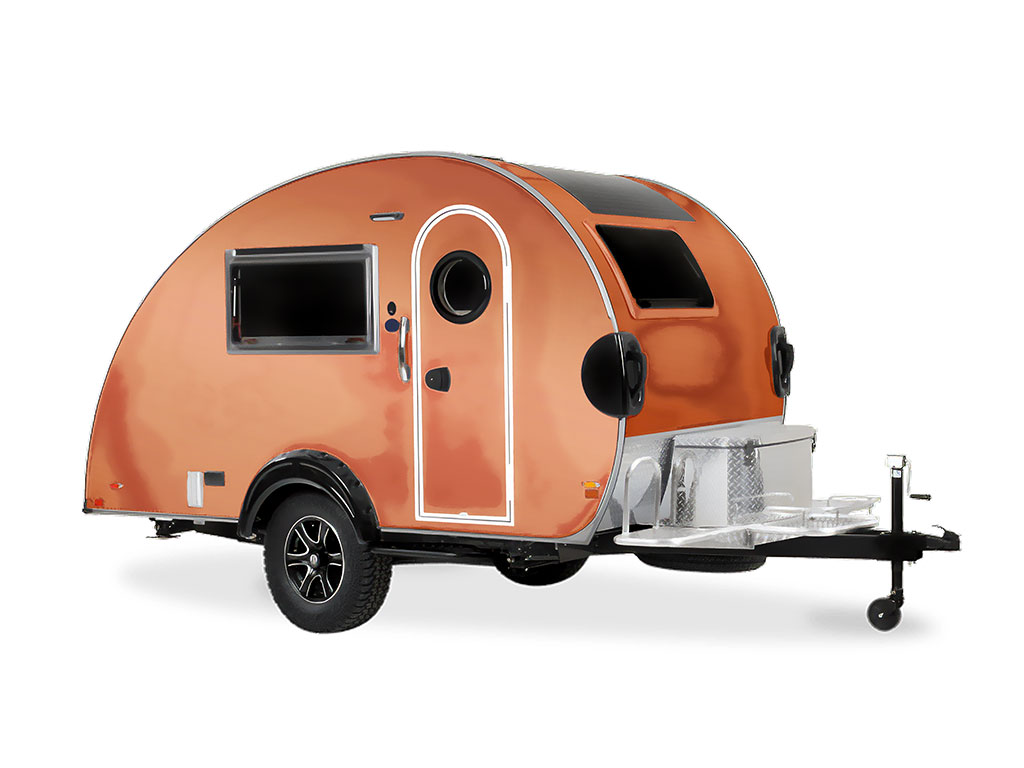 Rwraps Matte Chrome Bronze Do-It-Yourself Truck Camper Wraps