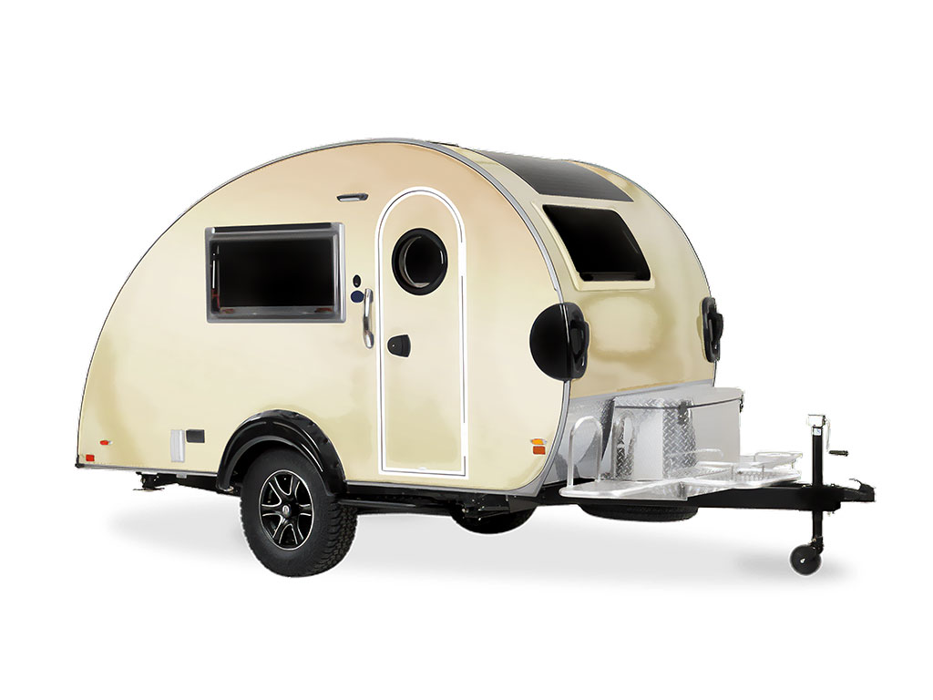 Rwraps Matte Chrome Champagne Do-It-Yourself Truck Camper Wraps