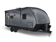 Rwraps Matte Chrome Dark Gray Fog (Metallic) Travel Trailer Wraps