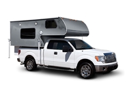 Rwraps Matte Chrome Dark Gray Fog (Metallic) Truck Camper Wraps