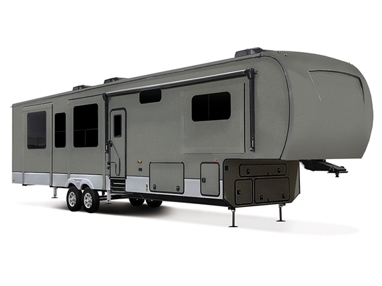 Rwraps Satin Metallic Gunsmoke Gray Do-It-Yourself 5th Wheel Travel Trailer Wraps