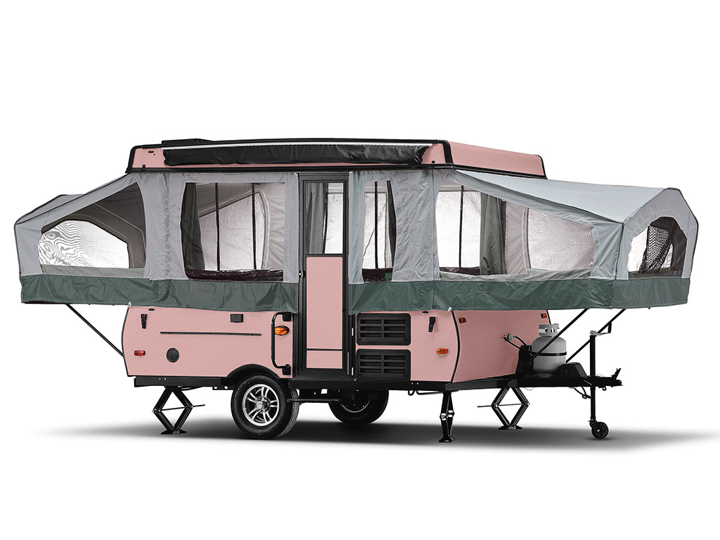 Rwraps Satin Metallic Rose Gold Pop-Up Camper