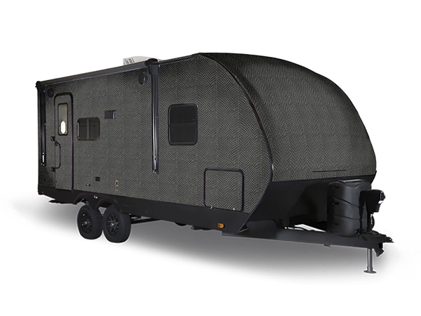 Rwraps Snakeskin Black Travel Trailer Wraps