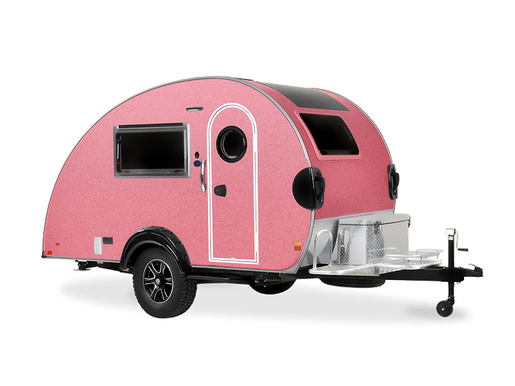 Rwraps Velvet Pink DIY Tear Drop Trailer Wraps