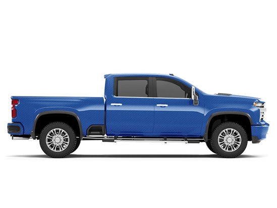 Rwraps 4D Carbon Fiber Blue Do-It-Yourself Truck Wraps