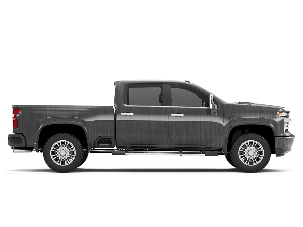 Rwraps Brushed Aluminum Gunmetal Do-It-Yourself Truck Wraps