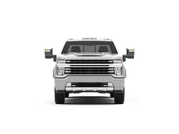 Rwraps Brushed Aluminum Silver DIY Truck Wraps