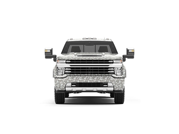 Rwraps Camouflage 3D Fractal Silver DIY Truck Wraps