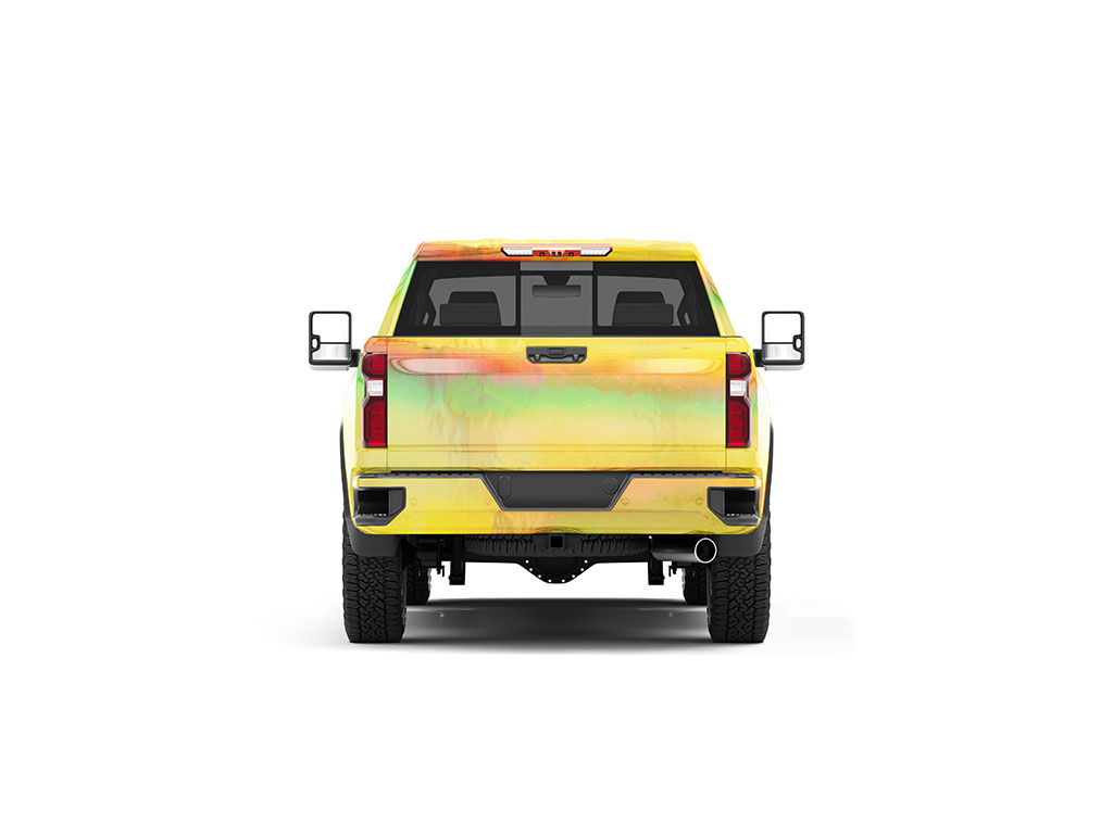 Rwraps Holographic Chrome Gold Neochrome Truck Vinyl Wraps