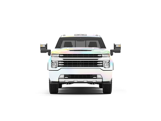 Rwraps Holographic Chrome Silver Neochrome (Matte) DIY Truck Wraps