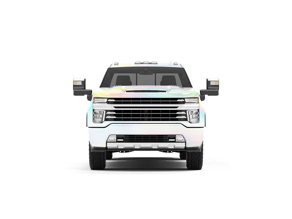 Rwraps Holographic Chrome Silver Neochrome (Matte) DIY Truck Wraps