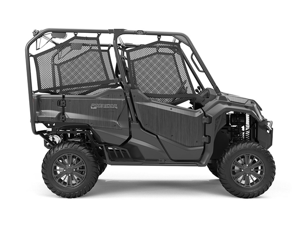 3M 2080 Brushed Black Metallic Do-It-Yourself UTV Wraps